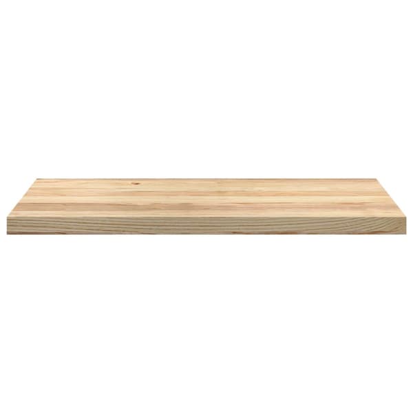 vidaXL vindueskarme 2 stk., ubehandlede, 90x40x2 cm, massivt egetræ