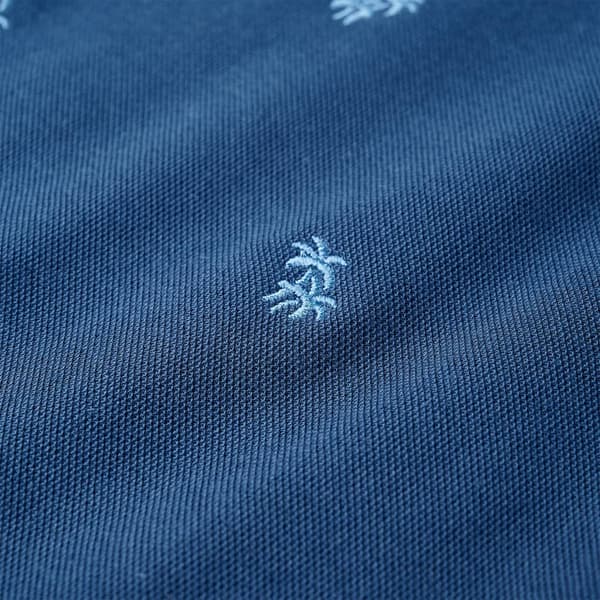 Børnepoloshirt, mørkeblå, 128