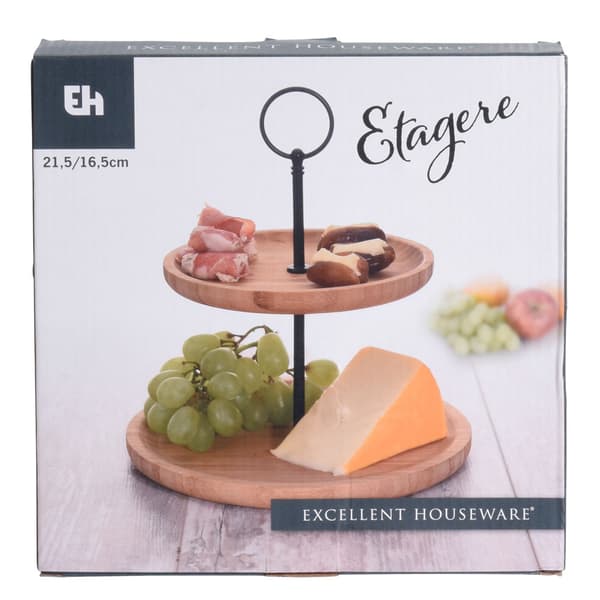 Bambus kageopsats, 2 niveauer