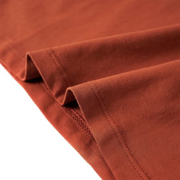 Børne langærmet T-shirt, cognac, 116