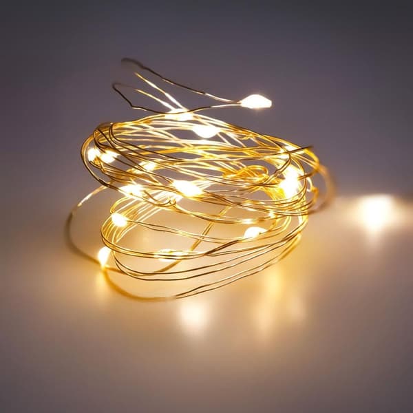 LED-lys på ledning (20 lys)