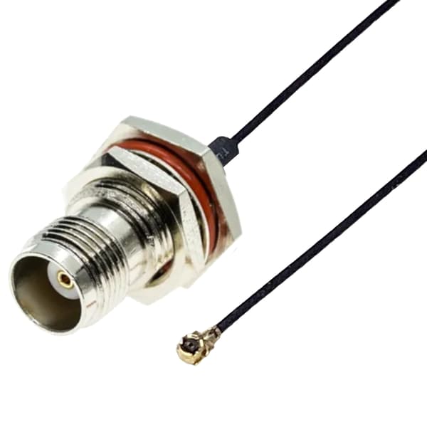 Pigtail MHF4 hun / TNC-fatning BHF RF0.81 40cm
