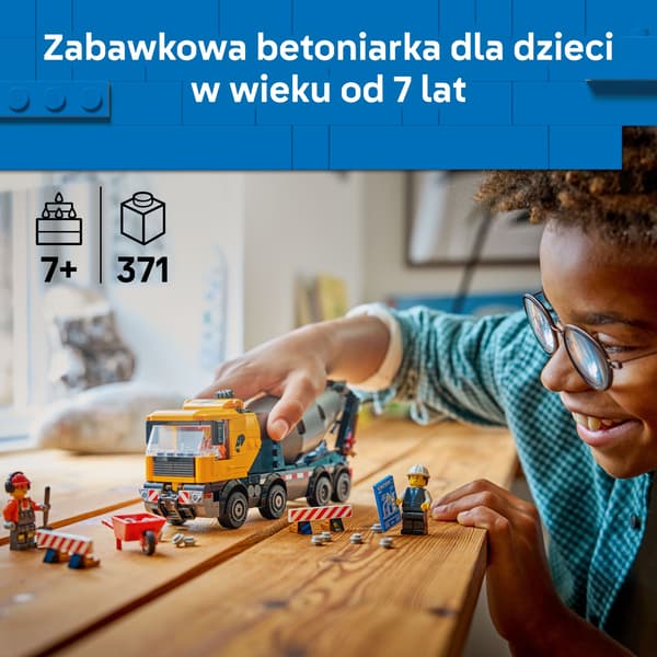 LEGO CITY Cementblander 371-delt sæt (60478)