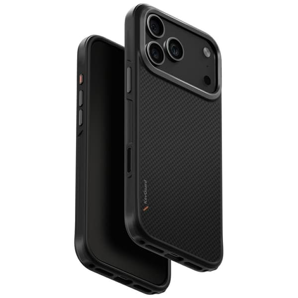 UNIQ Keva-etui til iPhone 17 Pro Max Magclick-opladning, sort