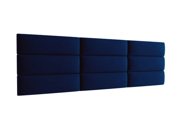Polstret panel 60x15 Magic Velvet 2216 (Marineblå)