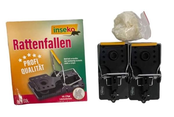 Professionel rottefælde 4 stk. Genanvendelig