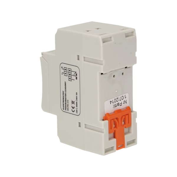 Elektronisk timer 3600W LCD-display för DIN-skena
