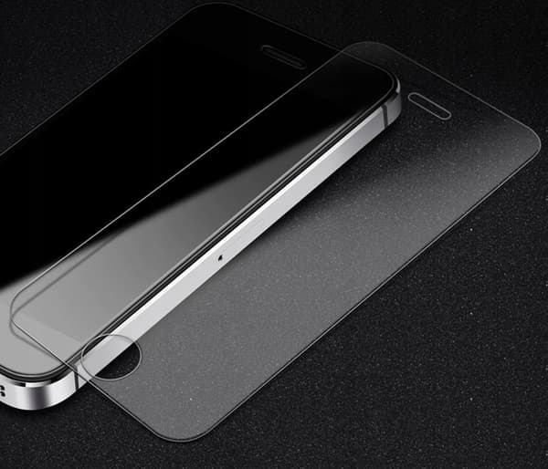 Härdat glas för iPhone 5/5S/SE - Skyddsglas 2.5D, 9H