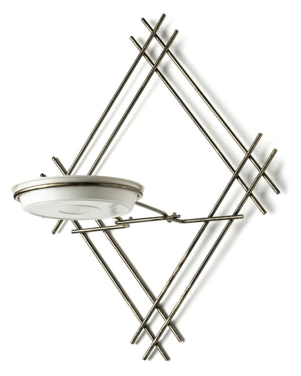 LOFT väggblomsställ i guldfärgad metall
