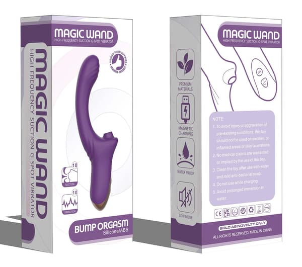 Suking G-punktsvibrator Lila