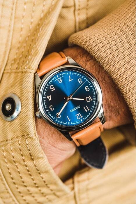 Herrklocka CASIO MTP-V005L-2B4 (zd066i) med låda