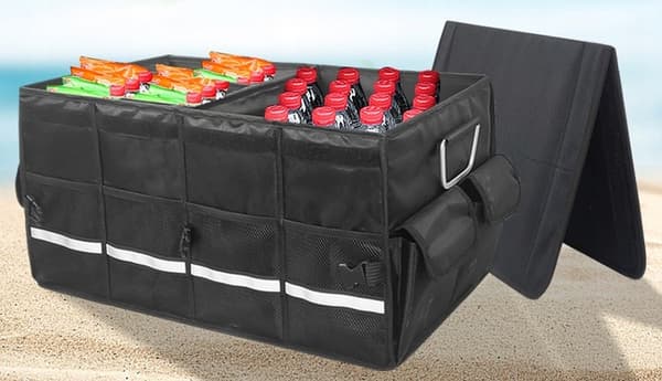 Bilorganisatör svart XXL 60x35x30cm