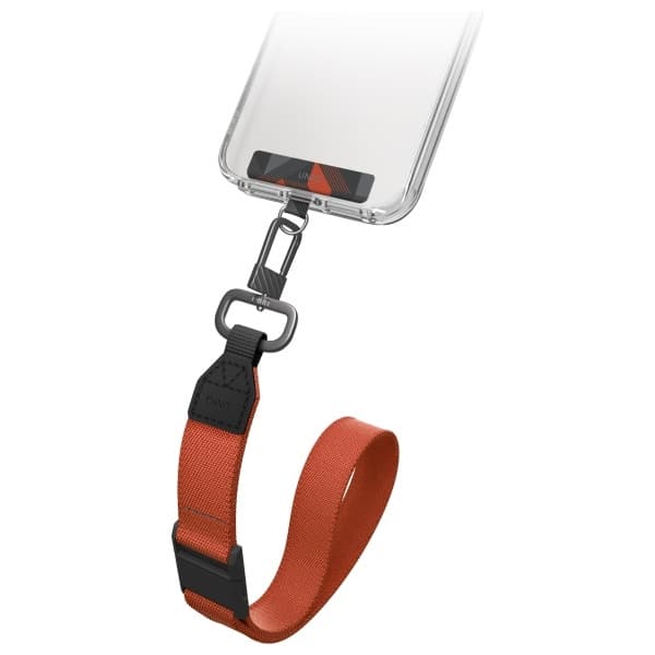 UNIQ Vista Universal 2-i-1 Telefonsnor Sort/Antracitgrå