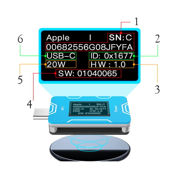 Apple PD Charger Originalitetsdetektor