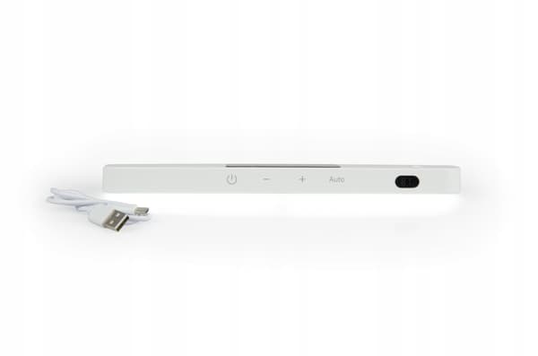 LED-möbellampa under skåpet, rörelsesensor, SLL11 magnet, vit, 24 cm, 6000K
