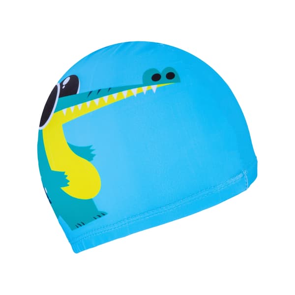 Aqua-Sport juniorkeps polyestertryckt krokodil turkos AS8631