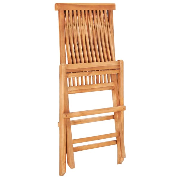 vidaXL 3-delat bistroset, taupe kuddar, teak