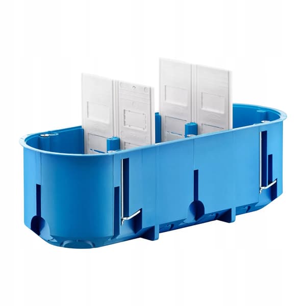 Låda för ihåliga väggar 3x60mm, djup multibox