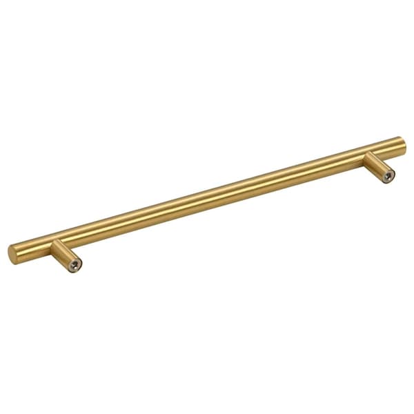 vidaXL skabsgreb, 5 stk., guld, 224 mm, rustfrit stål