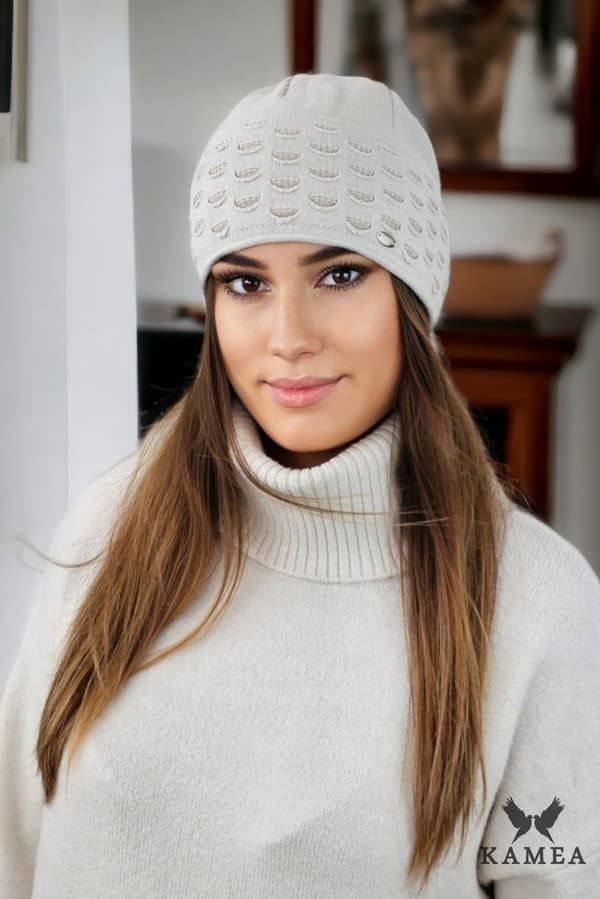 FUNKIA klassisk hat, beige farve