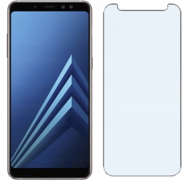 Härdat glas för Samsung Galaxy A8/A5 2018 - Skyddsglas 2.5D, 9H