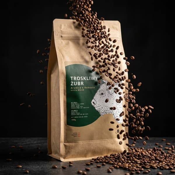 Craftbe Kahvipavut Caring Żubr 250g