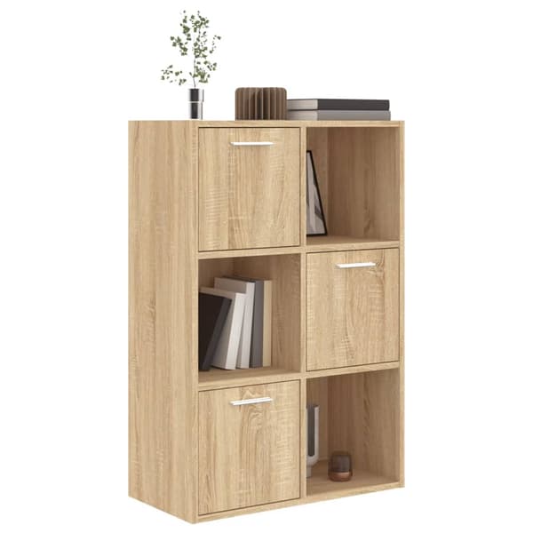 vidaXL skab Sonoma eg 60x29,5x90 cm spånplade