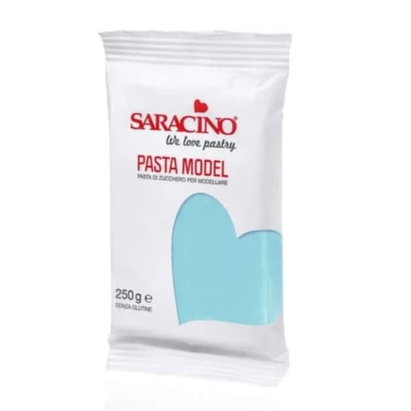 Light Baby Blue Model Paste 250g - Saracino