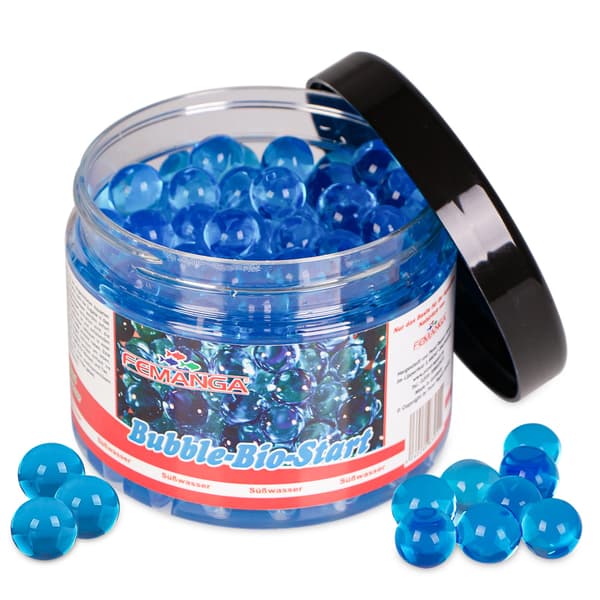 FEMANGA Bubble-Bio-Start 500ml - bakteriegelbollar för akvarier