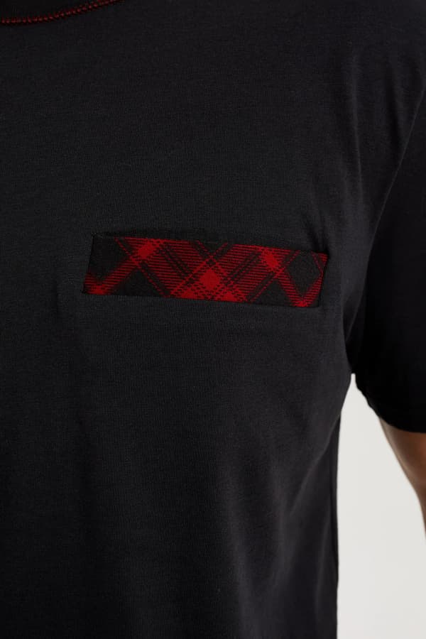 Zeman herrpyjamas, kortärmad, långbyxor XXL