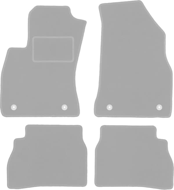 Harmaat auton matot: Opel Combo D 0 (2011-2018)