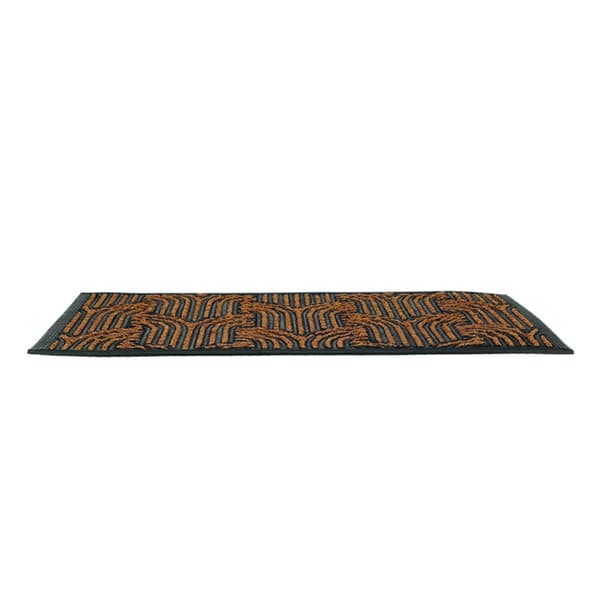 Art déco-dörrmatta av kokosfiber