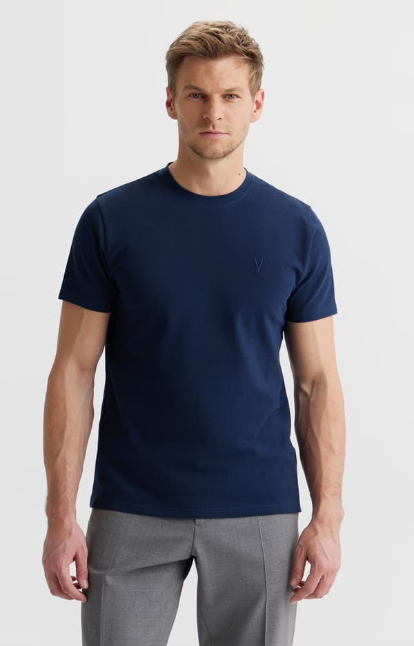 T-shirt med S-logo