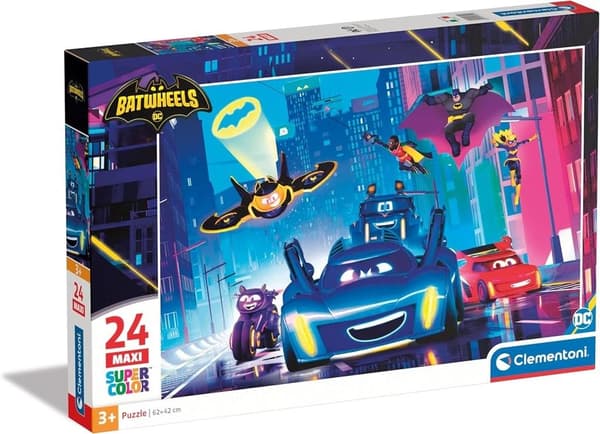 Puzzle 24 Maxi Super Color Batwheels