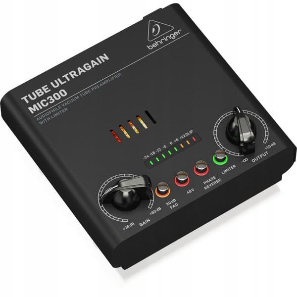 Behringer MIC300 - putkimikrofoniesivahvistin