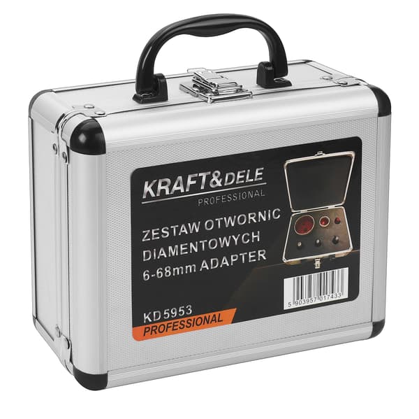 6-delat diamanthålsågsset, 6-68 mm KD5953