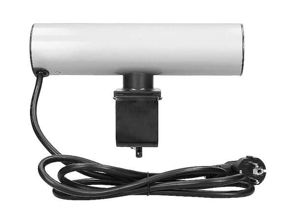 Firedobbelt møbelstikkontakt med jordforbindelse, 2xUSB-oplader, monteringsbeslag, kabel