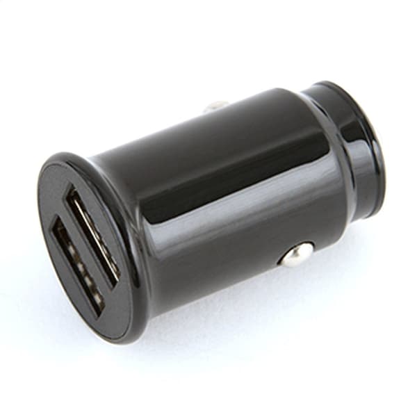 PLATINET BILOPLADER 10W 2x USB 2.1A SORT [44992]