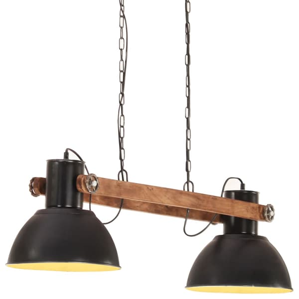 vidaXL industriel pendellampe, 25 W, sort, 109 cm, E27