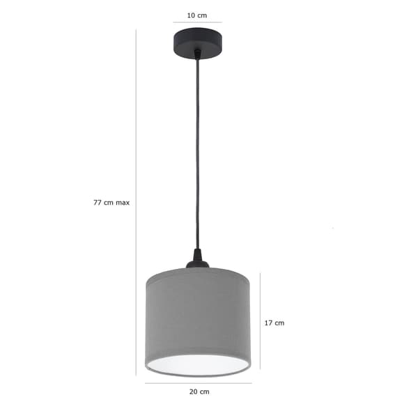 Tornado AS1 lampe grå