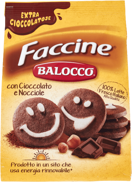 Balocco Smiley Faces kakor 700g