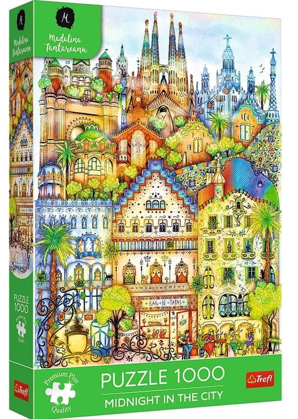 Puzzle 1000 Midnight in Barcelona TREFL