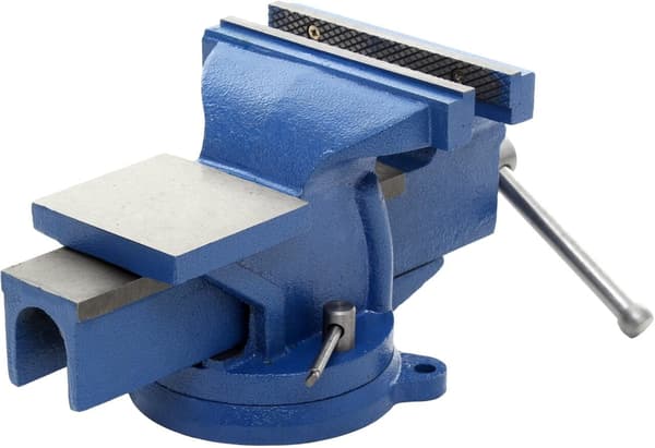 100 mm vridbart skruvstäd med städ KD1101