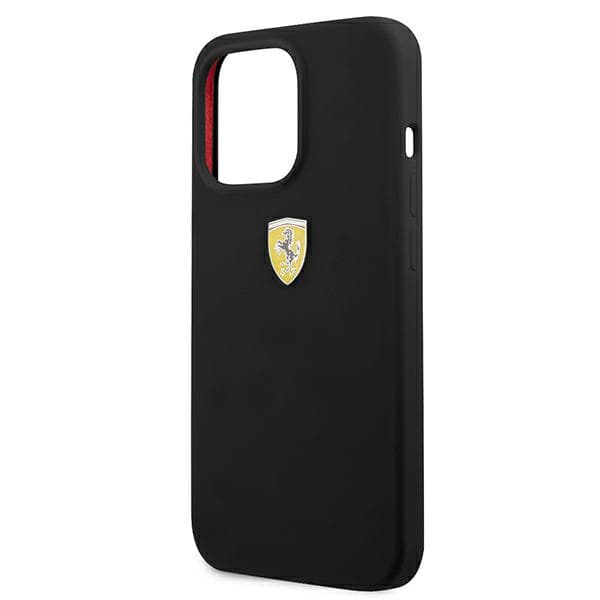 Ferrari Silikonskal till iPhone 13 Pro Max, Svart