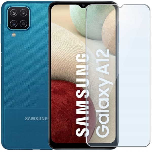2x Hærdet glas til Samsung Galaxy A12/M12 | 2-pak