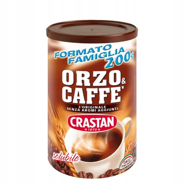 Crastan Orzo och Caffe Solubile malda kaffe 200g