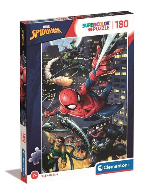 Puslespil 180 Superfarve Marvel Spider-Man