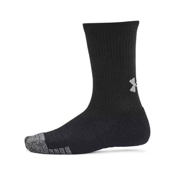 Under Armour Heatgear 3pk Crew Yth XS Børnestrømper