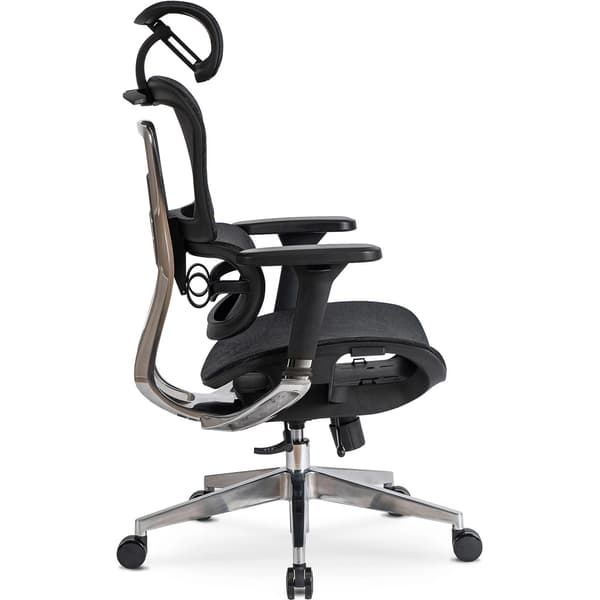 NINO Sort Moderne Ergonomisk Drejelig Kontorstol