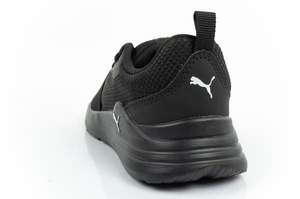 Puma Jr Wired Textile Løbesko Sort [374216 01] Størrelse 28